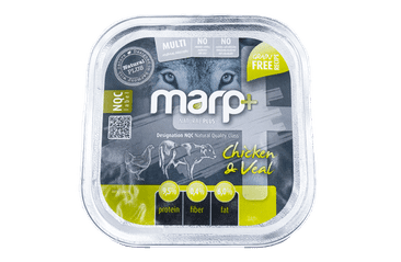 MARP NATURAL PLUS VANIČKA PRE PSOV S KURAŤOM A TEĽACÍM 12X150G