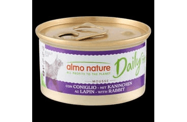 ALMO NATURE DAILY MENU - PENA S KRÁLIKOM 85G VÝHODNÉ BALENIE 24KS
