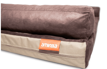 AMINELA  PELECH S OKRAJOM 100X70CM HALF AND HALF HNEDÁ / BÉŽOVÁ