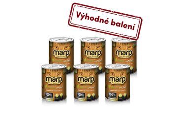 Marp Chicken konzerva pre mačky s kuracím 6x400g Kuřecí 400g