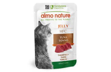 ALMO NATURE HFC JELLY - TUNIAK V ŽELÉ 55G VÝHODNÉ BALENIE 24KS