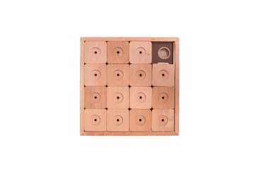 DREVENÝ HLAVOLAM SUDOKU MEDIUM GENIE CLASSIC