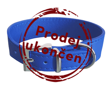 KOŽENÝ OBOJOK SETA - MODRÁ