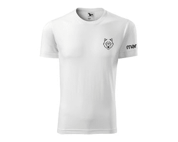 MARP PÁNSKE TRIČKO MINIMAL - BIELE
