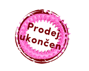 GUMOVÝ KRUH „JEŽEK" - RUŽOVÁ