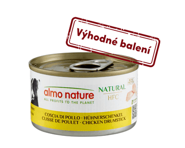 ALMO NATURE HFC NATURAL - KURACIE STEHNÁ 95G VÝHODNÉ BALENIE 24KS