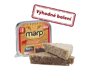 MARP BEEF VANIČKA PRE MAČKY S HOVÄDZÍM 16X100G