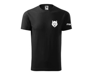 MARP PÁNSKE TRIČKO MINIMAL - ČIERNE