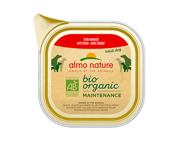 ALMO NATURE DAILY MENU BIO WET DOG - S HOVÄDZÍM 100G