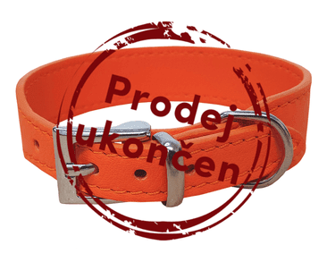 KOŽENÝ OBOJOK SETA - ORANŽOVÁ