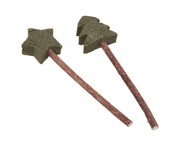 NOBBY VIANOČNÉ MATATABI TYČINKY 2KS, 14 CM