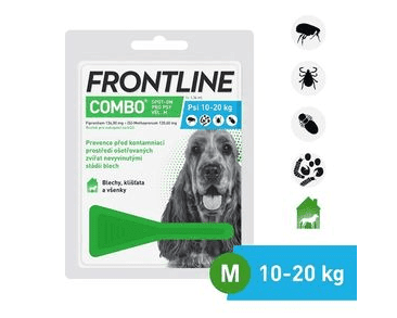 FRONTLINE COMBO SPOT-ON DOG M (1,34ML) 10-20KG EXP 03/2025 ZĽAVA 30%