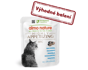 ALMO NATURE HFC HIGHLY APPETIZING - MAKRELA 24X50G