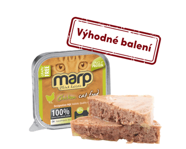 MARP CHICKEN VANIČKA PRE MAČKY S KURACÍM 16X100G