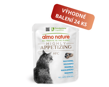 ALMO NATURE HFC HIGHLY APPETIZING - MAKRELA 24X50G