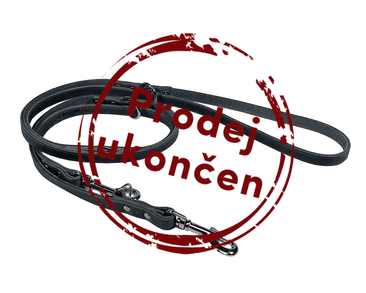 BAFPET VODÍTKO PREPÍNACIE Z MASTENEJ KOŽE ZUBR - SIVÁ