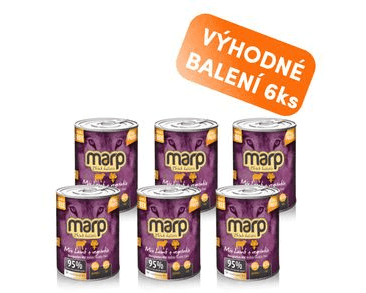 MARP MIX KONZERVA PRE PSOV JAHŇA+ZELENINA 6X400G