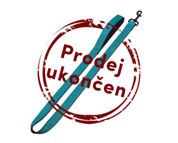 NOBBY CLASSIC REFLECT SOFT VODÍTKO NEOPRÉN 120CM / 15-20MM TYRKYSOVÁ