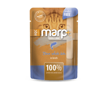 MARP HOLISTIC PLUS KAPSIČKA PRE MAČKY - TUNIAKOVÉ FILETY VO VÝVARE 55G