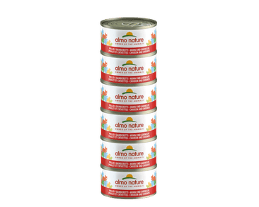 ALMO NATURE HFC MEGAPACK - KURACÍ A KREVETY 6X70G