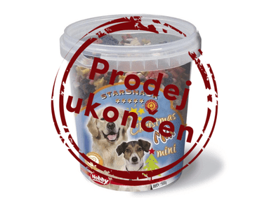 NOBBY STARSNACK VIANOČNÉ MAŠKRTY MIX MINI PRE PSOV 500G