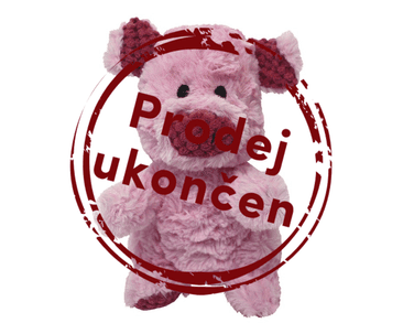 HRAČKA MULTIPET WRINKLEEZ PRASIATKO PLYŠ 23 CM