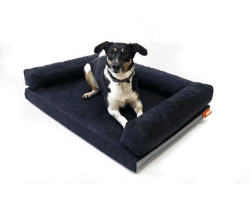 AMINELA  PELECH S OKRAJOM 100X70CM HALF AND HALF ČIERNA/SIVÁ