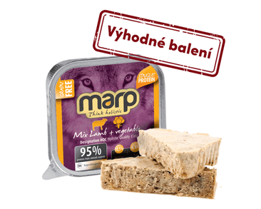 MARP MIX VANIČKA PRE PSOV JAHŇA+ZELENINA 16X100G