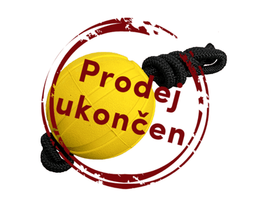 LOPTIČKA FOAM SO ŠNÚRKOU - ŽLTÁ