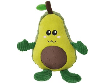 NOBBY PLYŠOVÁ HRAČKA PRE PSOV AVOKÁDO 25 CM