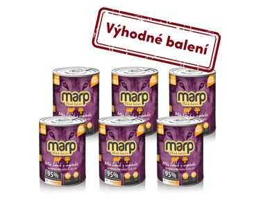 MARP MIX KONZERVA PRE PSOV JAHŇA+ZELENINA 6X400G