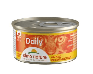 ALMO NATURE DAILY MENU WET CAT - PENA S KURAŤOM 85G