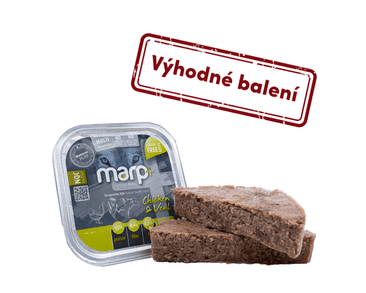 MARP NATURAL PLUS VANIČKA PRE PSOV S KURAŤOM A TEĽACÍM 12X150G
