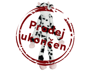 HRAČKA MULTIPET SWINGIN SLEVINS KRÁVA PLYŠ 67 CM