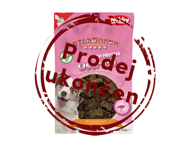 NOBBY STARSNACK MAŠKRTY PŠTROS HIGH PROTEIN 150 G