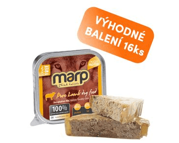 MARP LAMB  VANIČKA PRE PSOV S JAHŇACÍM 16X100G