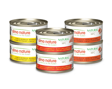ALMO NATURE HFC CATS - MULTIPACK S KURAŤOM 6X70G