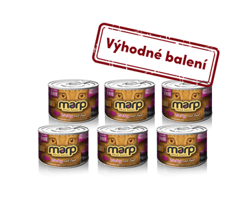 MARP TURKEY KONZERVA PRE MAČKY S MORKOU 6X200G