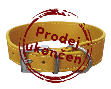 KOŽENÝ OBOJOK SETA - ŽLTÁ