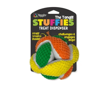STUFFIES ZAMOTANÁ LOPTA NA PLNENIE MAŠKRTY SPUNKY PUP 38CM