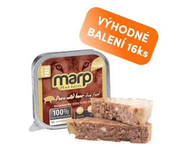 MARP WILD BOAR VANIČKA PRE PSOV S DIVIAKOM 16X100G