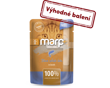 MARP HOLISTIC PLUS KAPSIČKA PRE MAČKY - TUNIAKOVÉ FILETY VO VÝVARE 24X55G