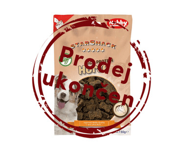 NOBBY STARSNACK MAŠKRTY KÔŇ HIGH PROTEIN 150 G