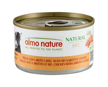 ALMO NATURE HFC NATURAL - KURACIE S MRKVOU A RYŽOU 95G