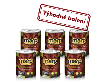 MARP CHICKEN KONZERVA PRE PSOV S KURACÍM 6X800G