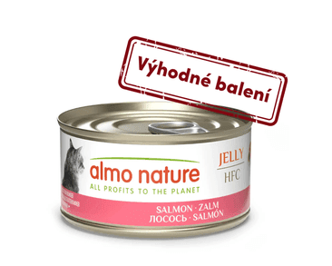ALMO NATURE HFC JELLY - LOSOS 70G VÝHODNÉ BALENIE 24KS