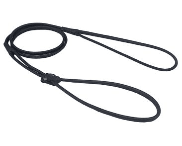 PREDVÁDZACIE VODÍTKO ZO ŠITEJ GUĽATEJ KOŽE - ČIERNA