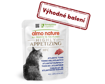 ALMO NATURE HFC HIGHLY APPETIZING - ATLANTICKÝ TUNIAK 24X50G