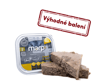 MARP NATURAL PLUS VANIČKA PRE PSOV S JAHŇACÍM A HOVÄDZÍM 12X150G