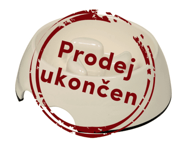 NOBBY MELAMÍNOVÁ PROTIHLTACÍ MISKA 750ML - KRÉMOVÁ